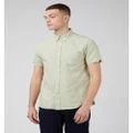 Ben Sherman - Signature Oxford Short Sleeve Shirt - Casual shirts (GREEN) Signature Oxford Short Sleeve Shirt