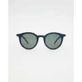 Cancer Council - Baines Polarised - Sunglasses (Matte Navy) Baines Polarised