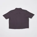 Insight - Teen Boys Louie Short Sleeve Shirt - Shirts & Polos (BLACK) Teen Boys Louie Short Sleeve Shirt