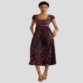 Cynthia Rowley - lycra cotton dress - Dresses (BLACK/BROWN) lycra cotton dress