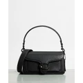 Coach - Polished Pebble Leather Tabby Shoulder Bag 20 - Handbags (Black) Polished Pebble Leather Tabby Shoulder Bag 20