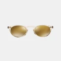 Oliver Peoples - Gregory Peck Sun - Sunglasses (Honey & Gold Mirror MG) Gregory Peck Sun