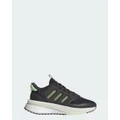 adidas Sportswear - X_PLRPHASE Shoes Womens - Casual Shoes (Carbon / Green Spark / Ivory) X_PLRPHASE Shoes Womens