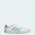adidas Sportswear - Court Platform Shoes Womens - Casual Shoes (Cloud White / Almost Pink / Crystal White) Court Platform Shoes Womens