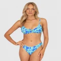 Baku Swimwear - Hot Tropics Bralette Bikini Bra Top - Bikini Set (Blue) Hot Tropics Bralette Bikini Bra Top