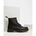 Dr Martens - Unisex 1460 Nappa 8 Eye Boots - Boots (Black Nappa) Unisex 1460 Nappa 8-Eye Boots