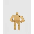 Areaware - Cubebot Small Robot Toy - Toys (Natural) Cubebot Small Robot Toy