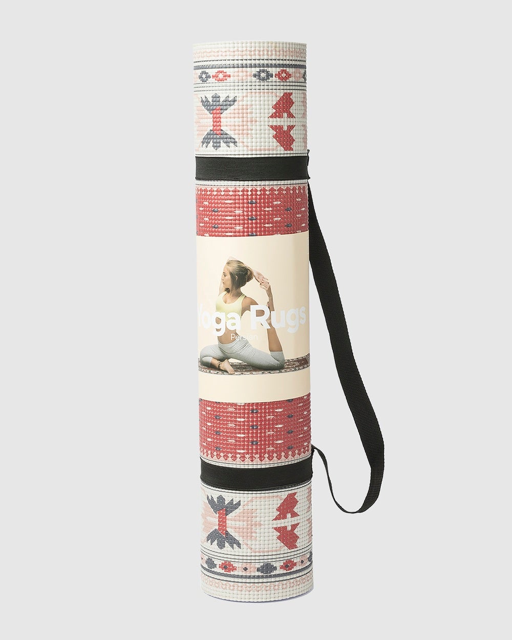 EAT MY SOCKS - Yoga Mat Rug - Gym & Yoga (Red) Yoga Mat Rug