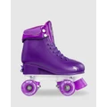 Crazy Skates - GlitterPOP Size Adjustable - Performance Shoes (Purple) GlitterPOP - Size Adjustable