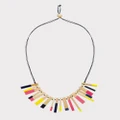 Florence Broadhurst - Steps Dipped Statement Necklace - Jewellery (Multi) Steps Dipped Statement Necklace