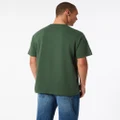 American Apparel - Heavyweight Cotton Unisex T Shirt - Short Sleeve T-Shirts (Forest) Heavyweight Cotton Unisex T-Shirt