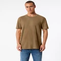 American Apparel - Unisex Short Sleeve CVC T Shirt - Short Sleeve T-Shirts (Heather Army) Unisex Short Sleeve CVC T-Shirt