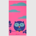 Gaiam - Kids Yoga Mat Pink Owl - Yoga Accessories (N/A) Kids Yoga Mat Pink Owl