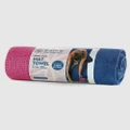 Gaiam - Performance Grippy Yoga Mat Towel - Yoga Accessories (N/A) Performance Grippy Yoga Mat Towel