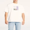 Lee - Lee Homme Baggy Tee - T-Shirts & Singlets (WHITE) Lee Homme Baggy Tee