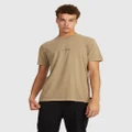 RVCA - Rvca Mini Flipped T Shirt - Short Sleeve T-Shirts (TOBACCO) Rvca Mini Flipped T Shirt