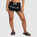 RVCA - Rvca Muay Thai Short - Shorts (BLACK) Rvca Muay Thai Short