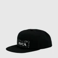 RVCA - Break Away Snapback Cap - Headwear (BLACK) Break Away Snapback Cap