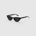 Daniel Wellington - Lynx Acetate Black Sunglasses - Sunglasses (Black) Lynx Acetate Black Sunglasses
