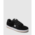 DC Shoes - Men's Manteca 4 Skate Shoes - Tops (BLACK/WHITE/GUM) Men's Manteca 4 Skate Shoes