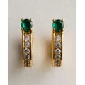 Kate Spade - Huggies - Jewellery (Emerald) Huggies