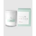 Palm Beach Collection - Sea Salt 850g Scented Soy Candle - Home Fragrance (Blue) Sea Salt 850g Scented Soy Candle
