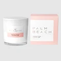 Palm Beach Collection - White Rose & Jasmine 850g Scented Soy Candle - Home Fragrance (Pink) White Rose & Jasmine 850g Scented Soy Candle