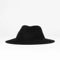 Rusty - The Deane Felt Hat - Hats (BLK) The Deane Felt Hat