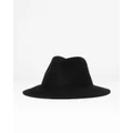 Rusty - The Deane Felt Hat - Hats (BLK) The Deane Felt Hat