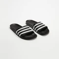 adidas Originals - adilette Slides Kids - Sandals (Black) adilette Slides Kids