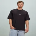 Lee - Altos Baggy Tee - T-Shirts & Singlets (Worn Black) Altos Baggy Tee