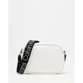 Calvin Klein - Ultralight Double Zip Camera Bag - Bags (Bright White) Ultralight Double Zip Camera Bag