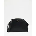 Calvin Klein - Re Lock Seasonal Crossbody Md - Bags (CK Black) Re-Lock Seasonal Crossbody Md