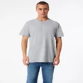 American Apparel - Unisex Fine Jersey Short Sleeve T Shirt - Short Sleeve T-Shirts (Heather Grey) Unisex Fine Jersey Short Sleeve T-Shirt