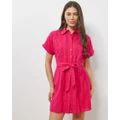 Atmos&Here - Sonia Mini Dress - Dresses (Raspberry Pink) Sonia Mini Dress