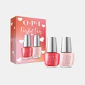 O.P.I - OPI Perfect Pair Gift Set - Beauty (Left Your Texts On Red & Switch To Portrait Mode) OPI Perfect Pair Gift Set