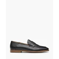 Aquila - Giacomo Leather Loafers - Dress Shoes (Black) Giacomo Leather Loafers