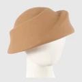 Max Alexander - Winter Felt Designer Hat - Hats (Beige) Winter Felt Designer Hat