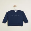 Bonds Baby - Tech Sweats Pullover - Jumpers & Cardigans (Almost Midnight) Tech Sweats Pullover