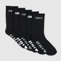 UNIT - Respond Bamboo 5 pack Socks - Underwear & Socks (MULTI) Respond Bamboo 5 pack Socks
