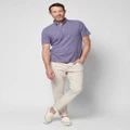 Faherty - SS Movement Polo - Shirts & Polos (Purple) SS Movement Polo