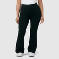 Ripe Maternity - Organic Jersey Flare Pant - Pants (Black) Organic Jersey Flare Pant