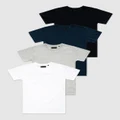 Xander - 4 Pack Blanc Tee Youth - Short Sleeve T-Shirts (Multi) 4-Pack Blanc Tee - Youth
