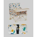 IZIMINI - Charlie Baby Chair & Picnic rug - Pool Towels (Clementine) Charlie Baby Chair & Picnic rug