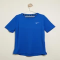 Nike - Short Sleeve Training Top Teens - T-Shirts & Singlets (Game Royal & Reflective Silver) Short-Sleeve Training Top - Teens