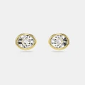 Swarovski - Imber Stud Earrings - Jewellery (White & Gold-Tone Plated) Imber Stud Earrings