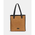 Volcom - Last Straw Tote Bag - Bags (Brown) Last Straw Tote Bag