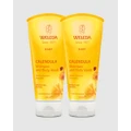 Weleda - Calendula Shampoo & Body Wash Duo - Hair (Skincare Set) Calendula Shampoo & Body Wash Duo