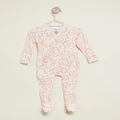 Bonds Baby - Newbies Zip Suit Babies - Longsleeve Rompers (Print R1A) Newbies Zip Suit - Babies