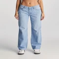 Lee - Y2k Low Baggy Jean - Jeans (BLUE) Y2k Low Baggy Jean